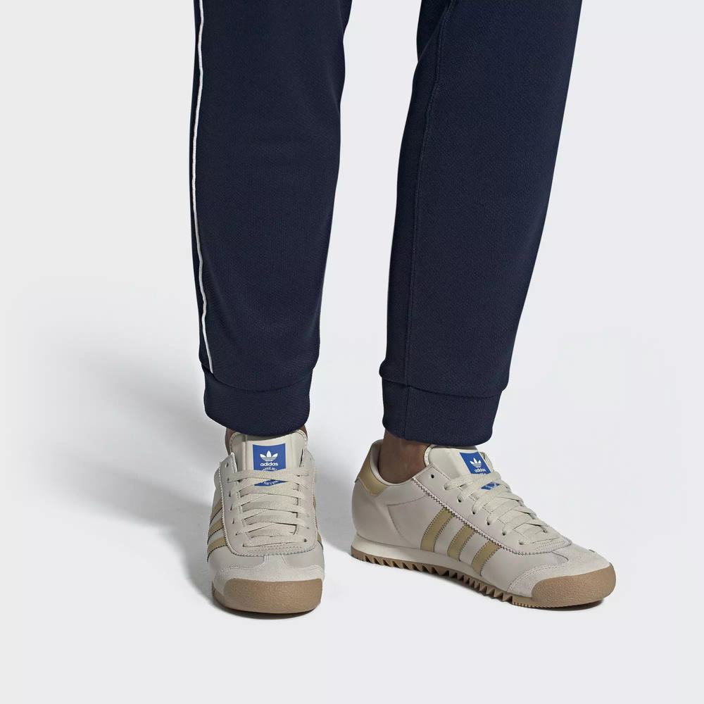 Adidas Rom Tenis Beige Para Mujer (MX-94460)